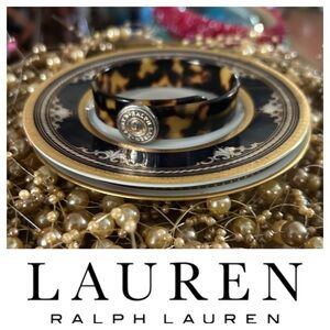 Lauren Ralph Lauren Tortoise Shell Wrap Bracelet with Gold Accent